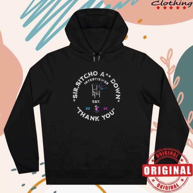 "Sir, Sitcho A** Down" Biker Gang Edition T Shirt - Limited Edition Drop Jaypierlis Merch Official